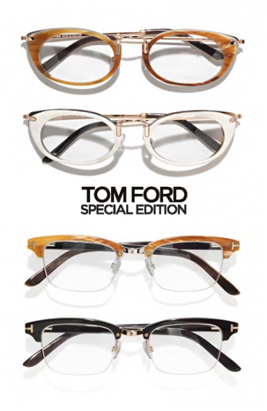 Tom Ford launches a special edition of optical eyewear