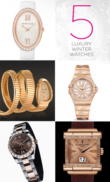 Five luxury winter watches