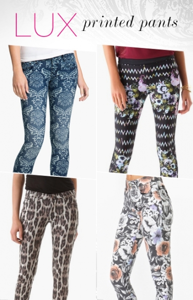 LUX Style: printed pants