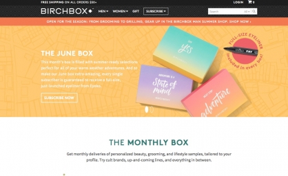 Monthly Subscription Boxes