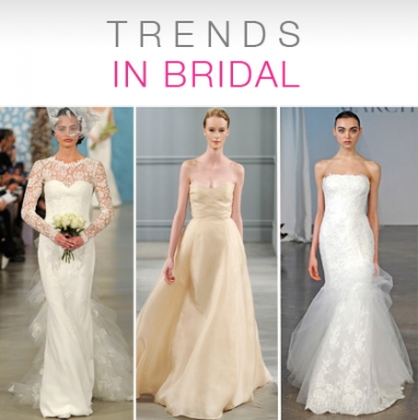 Spring 2014: 5 Bridal Trends