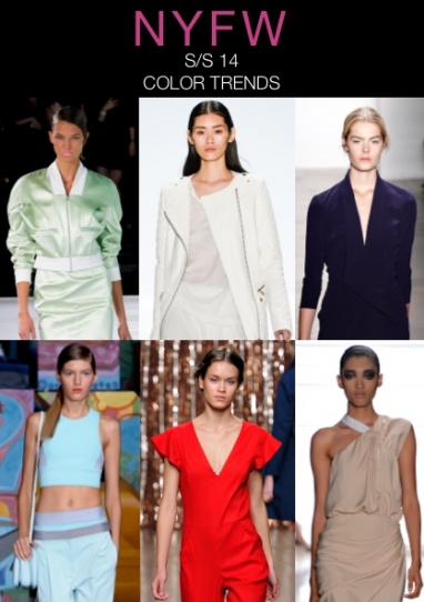 NYFW S/S 14: COLOR TRENDS