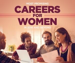 The Best Careers for Women in 2016