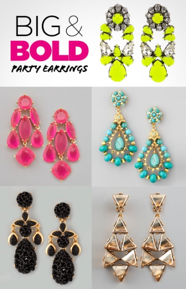 LUX Style: Big & Bold Party Earrings