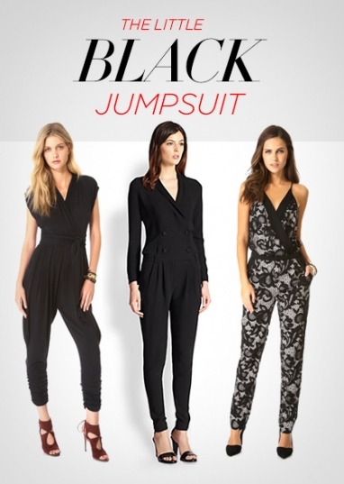 LUX Style: The Little Black Jumpsuit