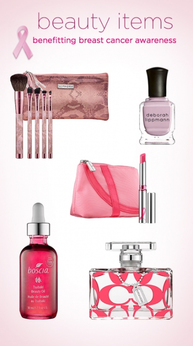 5 Beauty Products Benefitting Breast Cancer Awareness