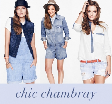 Get the Look: Chic Chambray