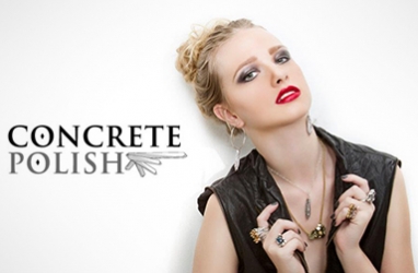 Concrete Polish offers modern jewelry with a crystallized twist