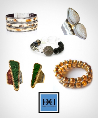 Accessorize with Denise Ilitch Designs one-of-a-kind pieces
