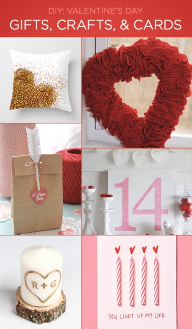 Valentine’s Day: DIY Gifts, Crafts & Cards