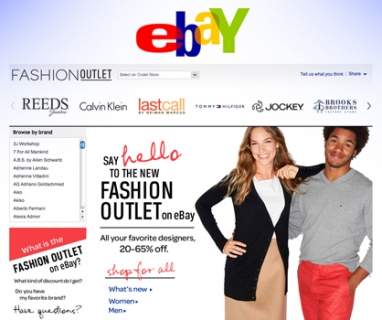 EBay unveils Fashion Outlet, an online ‘outlet shopping mall’