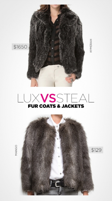 LUX vs. Steal: fur coats and jackets