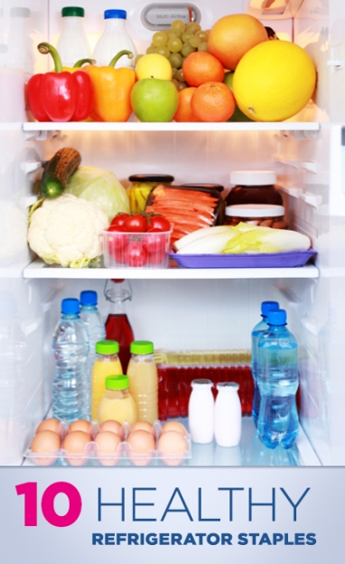 Healthy Kitchen Essentials: 10 Refrigerator Staples