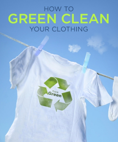 12 Tips to Green Clean Your Clothes