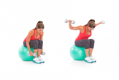 5 Exercises You Can Do With a Stability Ball