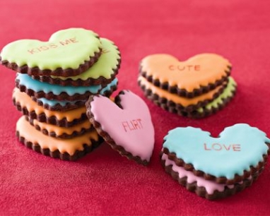Valentine Message Cookies