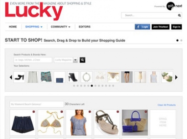 ThisNext and Lucky magazine team up for new online shopping experience