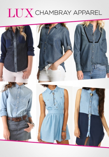 LUX Style: Chic Chambray