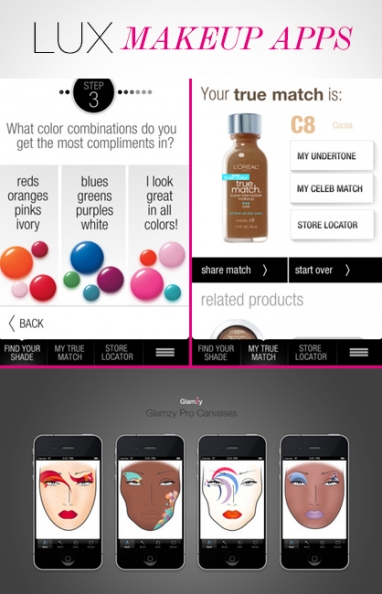 LUX Beauty: top makeup apps