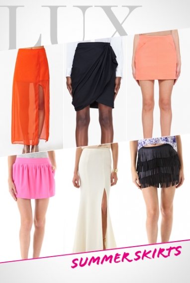 LUX Style: Summer Skirts