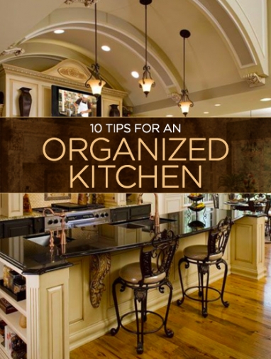 10 Tips for an Organized Kitchen