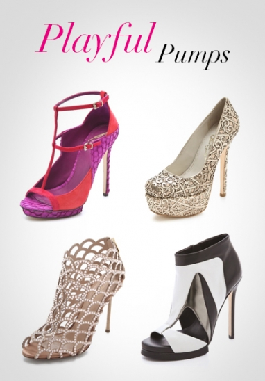 LUX Style: Playful Pumps