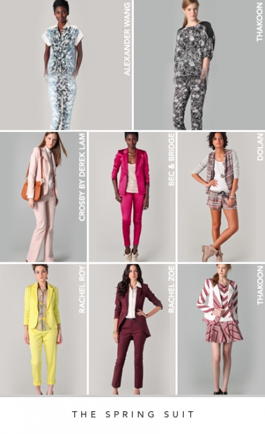 Spring 2012 Apparel Trends: The Spring suit