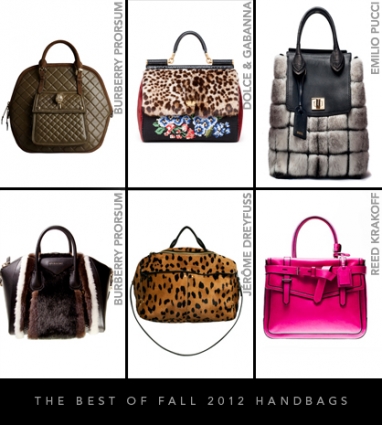 The best of Fall 2012 handbags