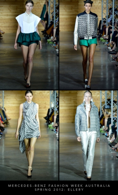 Mercedes-Benz Fashion Week Australia Spring 2012: Ellery
