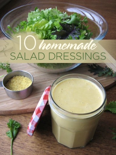 10 Made-From-Scratch Salad Dressings