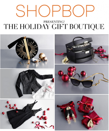 LUX Holiday Shop: Shopbop presents The Holiday Gift Boutique + 10 favorite gifts