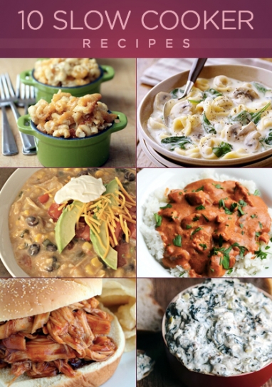 10 Slow Cooker Recipes