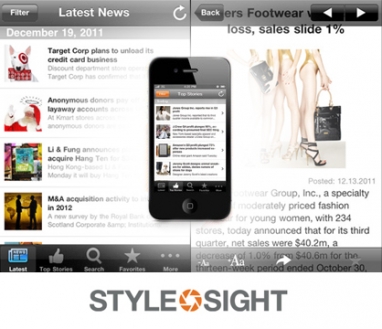 Stylesight offers iPhone app for fashion news
