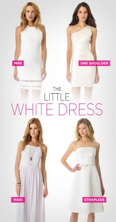 Summer Staple: The Little White Dress