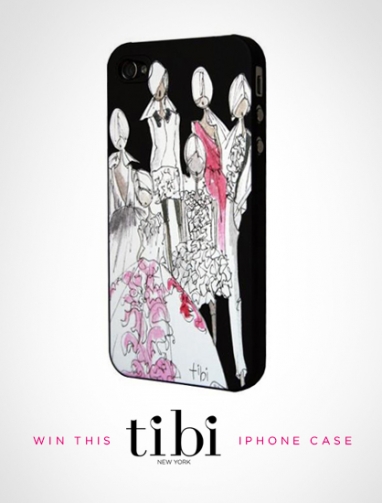 LUX Giveaway: Tibi iPhone Cover “For the Love of Pretty”