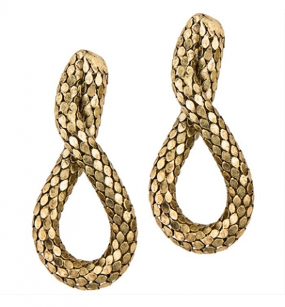 Snake Infinity Earrings | LadyLUX - Online Luxury Lifestyle, Technology and Fashion Magazine