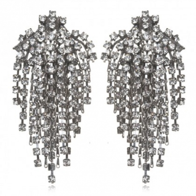 Cecile Crystal Earrings | LadyLUX - Online Luxury Lifestyle, Technology and Fashion Magazine