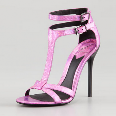 Pink Snakeskin Sandals | LadyLUX - Online Luxury Lifestyle, Technology and Fashion Magazine