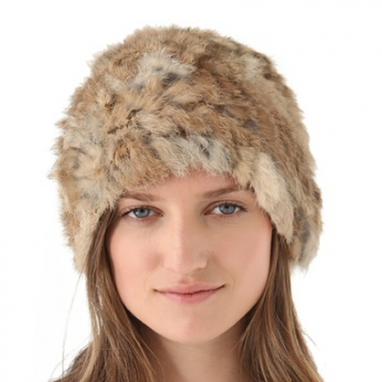 Slouchy Fur Hat