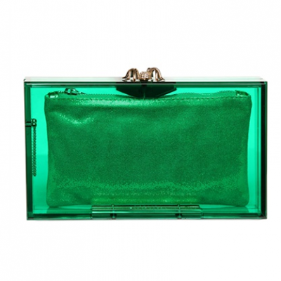 Emerald Box Clutch | LadyLUX - Online Luxury Lifestyle, Technology and Fashion Magazine