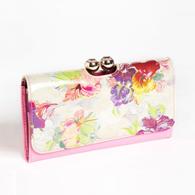 Orchid Floral Wallet | LadyLUX - Online Luxury Lifestyle, Technology and Fashion Magazine