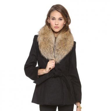Fur Trim Coat