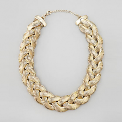 Braided Chain Necklace | LadyLUX - Online Luxury Lifestyle, Technology and Fashion Magazine