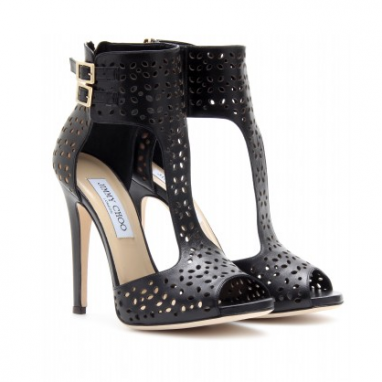 Perforated Leather Sandals