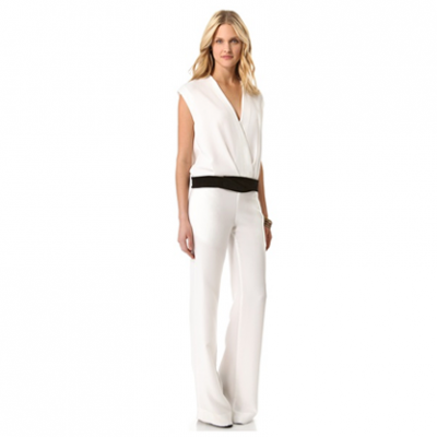 Sleeveless White Jumpsuit | LadyLUX - Online Luxury Lifestyle, Technology and Fashion Magazine