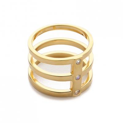 Gold Cage Ring | LadyLUX - Online Luxury Lifestyle, Technology and Fashion Magazine