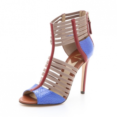 Colorblock Strappy Sandals | LadyLUX - Online Luxury Lifestyle, Technology and Fashion Magazine