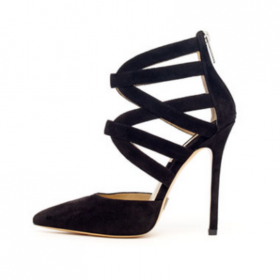 Strappy Suede Pumps | LadyLUX - Online Luxury Lifestyle, Technology and Fashion Magazine
