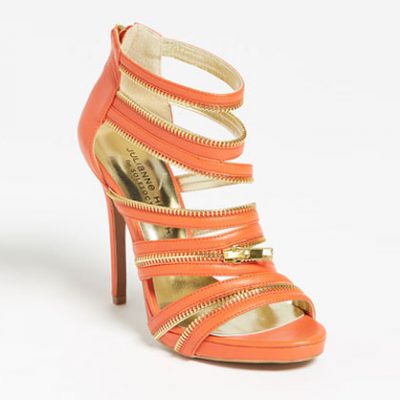 Orange Zipper Sandals | LadyLUX - Online Luxury Lifestyle, Technology and Fashion Magazine