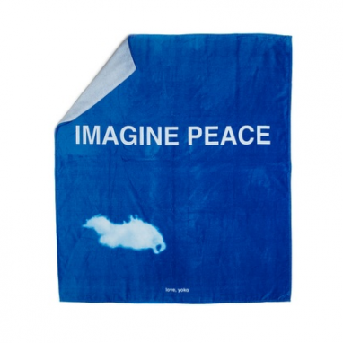 Imagine Peace Beach Towel